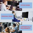 2 Pack Ceydebne 23 Inch Privacy Screen For Monitor With 16 9 Widescreen Monitor