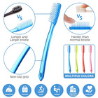Extra Hard And Firm Toothbrush For Adults Bulk Huge Head Bristle Full Head Manua