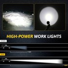 Powerful Spot 3 5    4  Round Led Work Light Pods Off-road Driving Truck Atv Utv