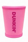 Dunkin    King Kylie Jenner Collection Pink Cup Sleeve Limited Edition Rare