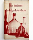Antique Bottle Collector Price Guide Supplement 1967 Pb Collectibles E21