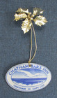 Chatham Bars Inn Christmas Ornament Cape Cod By Chatham Pottery C  1996