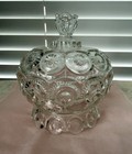 Lg Wright Moon And Star Clear Round Butter Dish