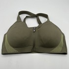 Victoria s Secret Vsx Knockout 2 0 Front-close Sports Bra Olive Green Pick  Size