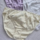 Lot 3 Pairs Vanity Fair Plus Size Cotton Panties Cute Hearts Hi Cut Brief 4x 11