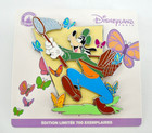 Disney Dlp Goofy Catching Butterflies Pin Disneyland Paris Le
