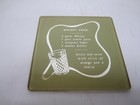 Set 5 Mcm Vtg Mirrored Glass Cocktail Drink Recipe Beverage Coasters Retro Bar
