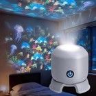 Rotating Led Projector Lights Usb Dimmable Christmas Snowflake Projection Lamp