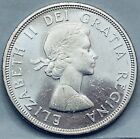 1964 Canada  1 Dollar Silver Coin Elizabeth Ii