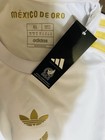 Adidas Mexico National Team Soccer Jersey White Gold Size Xl