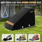 Mini Open Cab Skid Steer Loader Cover  420d Waterproof All-weather Protection