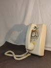 Vintage Beige Western Electric Bell System Rotary Dial Wall Mount 554 Telephone