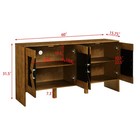 Geometric W60  Sideboard Buffet Storage Cabinet Credenza Tv Stand Console Table