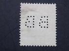  1  Used Great Britain Stamp Off Paper -scott   134-king Edward Vii-with Perfins