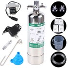 Aquarium Co2 Generator Kit - Durable Stainless Steel Cylinder For Plants