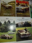 Lot Of 13 Vintage 1974-1976 Mercury- Lincoln Brochures   Various Vehicles   Info