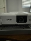 Epson Powerlite X39 Projector  3lcd     744 Lamp Hours     3500 Lumens   no Remote  