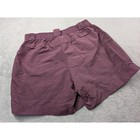 Aftco Mens Fishing Shorts Size 38 Burgundy Purple Nylon Utility Cargo Pockets
