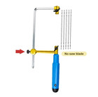 1pc Adjustable U Type Jewelry Saw Frame Wooden Handle Craft Cutting Tool - New