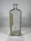 64oz Tall Eckels Primero Embalming Fluid Bottle Victorian Funeral Mortuary