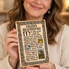 Irish Blessing Wall Art Ireland Plaque Irish Gift Religious New Home Gift