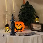 2025 Cracker Barrel Tree Witch Statue Halloween Decor Gift New In Box - 20 Cm