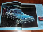 Original 1981 Ford Thunderbird T-bird New Car Dealer Sales Brochure