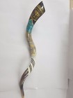 Shofar Yemenite Horn Extra Large 40-42  Painted Kudu Jerusalem Kotel Tallit  bag