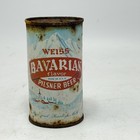 Weiss Bavarian Pilsner Empty Pull Tab Beer Can Made In Usa Rusty Denied Flat Top