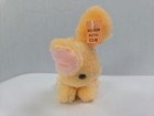 Vintage 1979 Dan Dee Yellow Bunny Rabbit Plush 6  Stuffed Animal Pink Nose