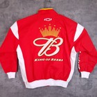 Nascar Dale Earnhardt Jr   8 Budweiser Womens Jacket Medium Red Chevrolet Racing
