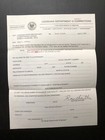 1987 Louisiana Department  Of Corrections  Visiting Form
