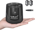 Mini Electric Pencil Sharpener Battery Operated Double Blade Portable  3 Blades