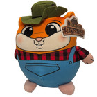 Hillbilly Hamsters Plush In Overalls   Hat By Good Stuff New With Tag