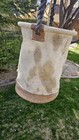 Vintage Klein Tools Lineman   s Canvas And Leather Bucket Bag Model 5104