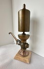 Powell   Union Brass Works Large 16   Solid Brass White Star Steam Whistle C1880