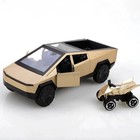 1 36 Scale Alloy Die-cast Cybertruck-inspired Pickup Toy Cars