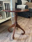 The Bombay Company Round Pedestal Table 1996 Rare Style