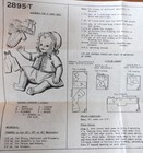 Vtg 1960s Mail Order 2895 Baby Doll Clothes Wardrobe Sewing Pattern 8  Uncut Ff