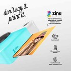 Kodak Printomatic Digital Instant Print Camera  Uses Zink 2x3  Photo Paper  Blue