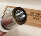New Shiner White Wing Belgian White Beer Tap Wood Handle