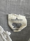Vtg Victorias Secret White Cotton Eyelet Trim Babydoll Nightgown Top Cottagecore