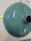 Vintage Green Porcelain Enamel Gas Station Barn Light Shade Industrial Factory 