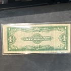 1923  1 Silver Certificate Blue Seal One Dollar Note  Circulated Uncertified
