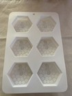3d Hexagon Bee Honeycomb Silicone Molds For Soap  Resin Art Or Plaster