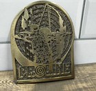 Michigan Company Proline Brass Belt Buckle Bow Hunting Archery Unique Rare