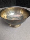 Vtg Taunton Silversmiths Silverplate Footed Bowl Pedestal Dish Hollowware