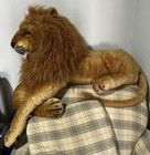    06 Melissa   Doug Giant Plush Lion Life-sized Realistic Big Cat Toy Pillow