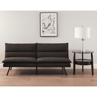 Memory Foam Pillow Top Futon  Convertible Sleeper Couch Bed Split Seat Twin Size