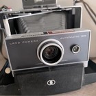 Polaroid Land Camera Automatic 100 Vintage 1960s Untested Leather Strap
